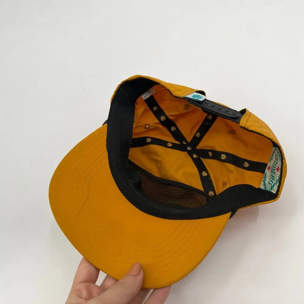 Sendero Provisions yellow golden nylon hat
